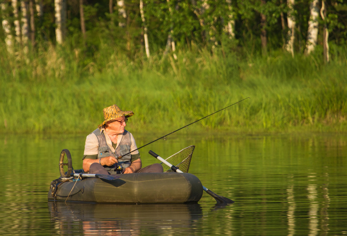рыбалка и охота на реке лена